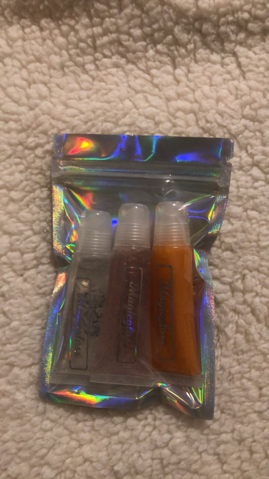3 lip gloss bundles